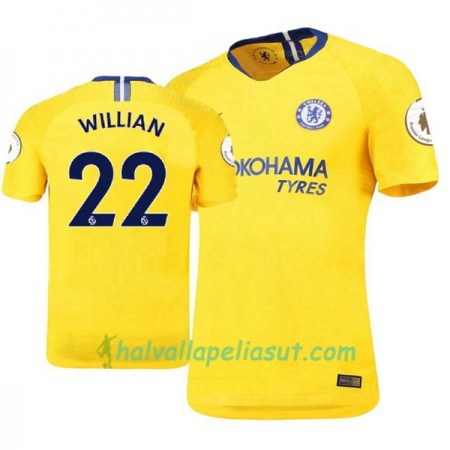 Jalkapallo Pelipaidat Chelsea Willian 22 Vieraspaita 2018-2019 Lyhythihainen